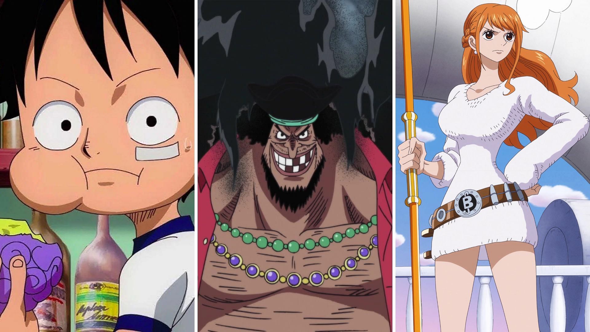 Most greediest One Piece characters (Image via Sportskeeda)