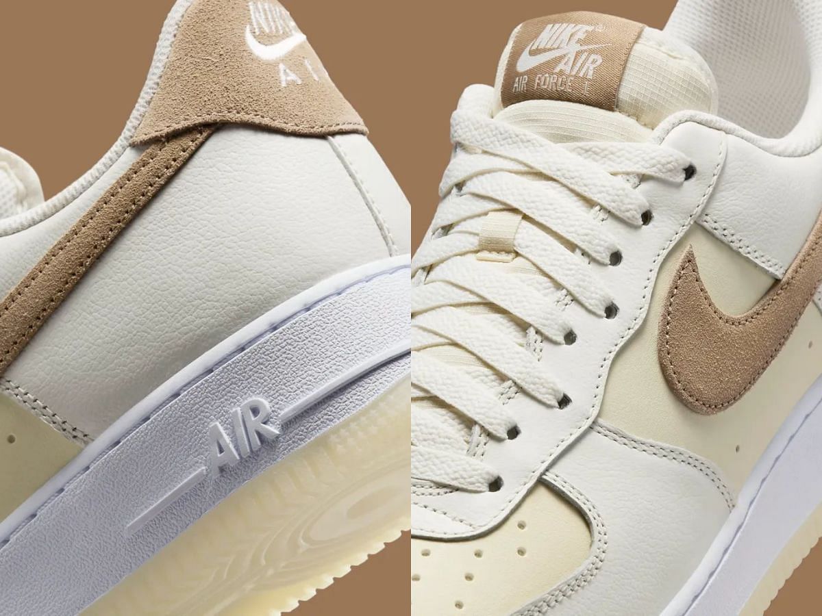 Take a closer look at the heels and tongue areas (Image via Nike)