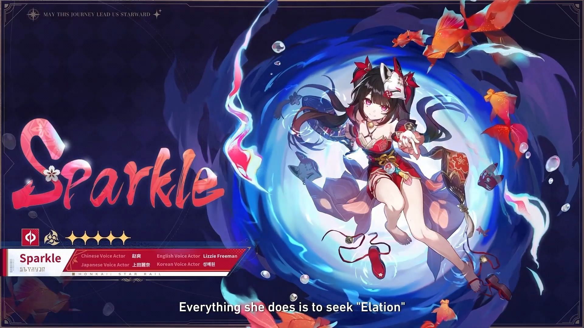 Honkai Star Rail 2.0 livestream revealed Sparkle as the second 5-star (Image via HoYoverse)