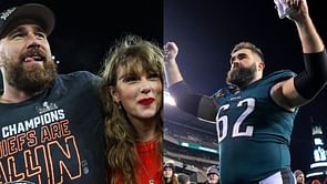 Jason Kelce teases Taylor Swift for reaching the Super Bowl in her 'rookie year': "Newest member in Chiefs Kingdom"