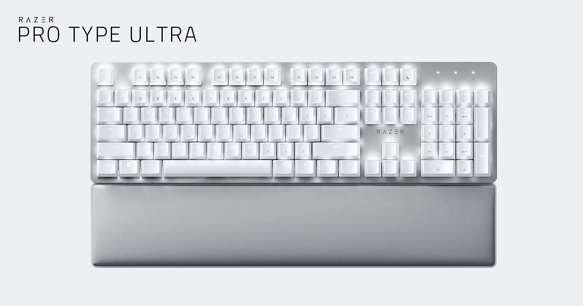 One of the best mechanical keyboards in early 2024 is the Razer Pro Type Ultra (Image via Razer)