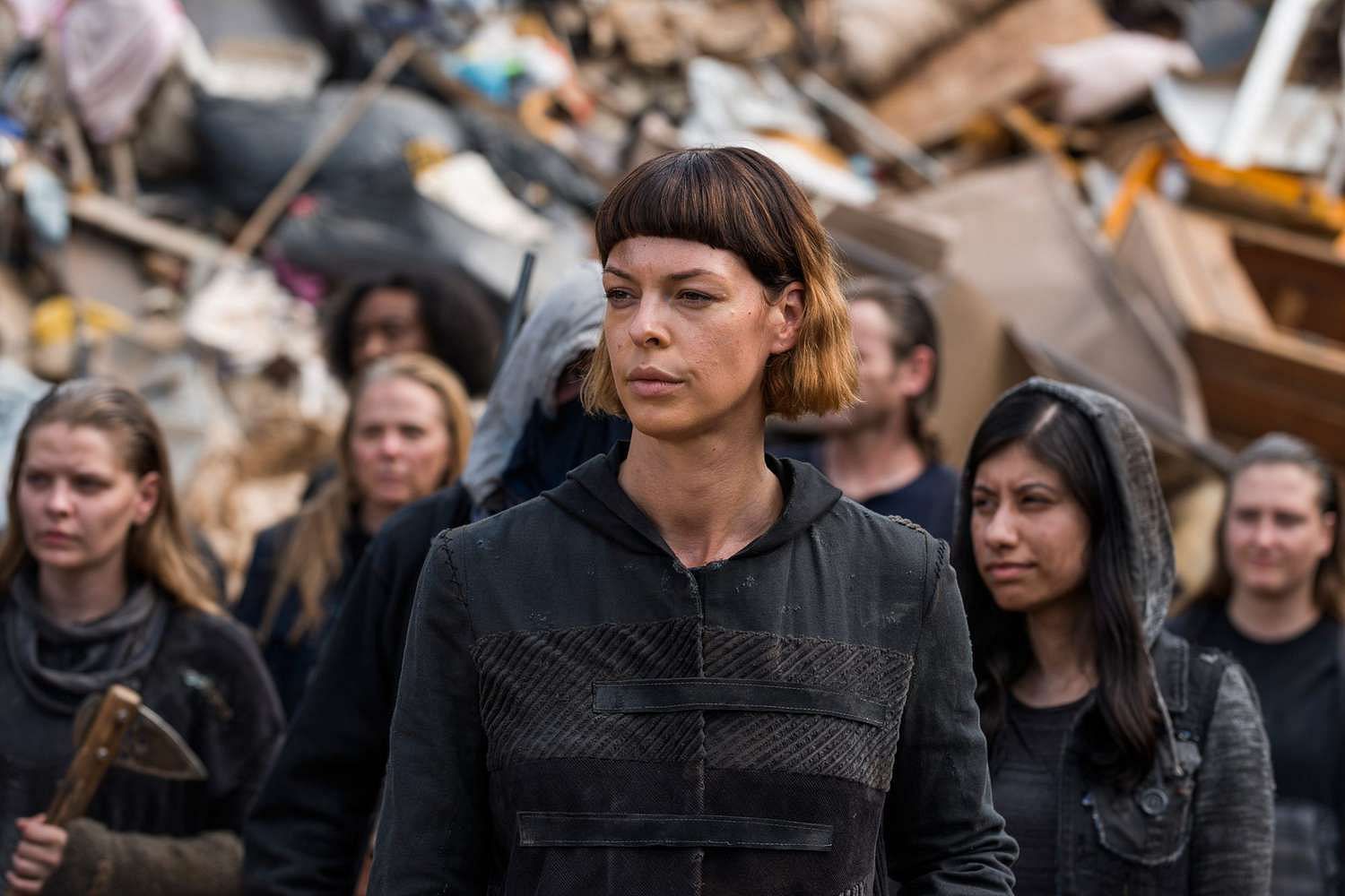 Jadis as Pollyanna McIntosh (Image via IMDb)