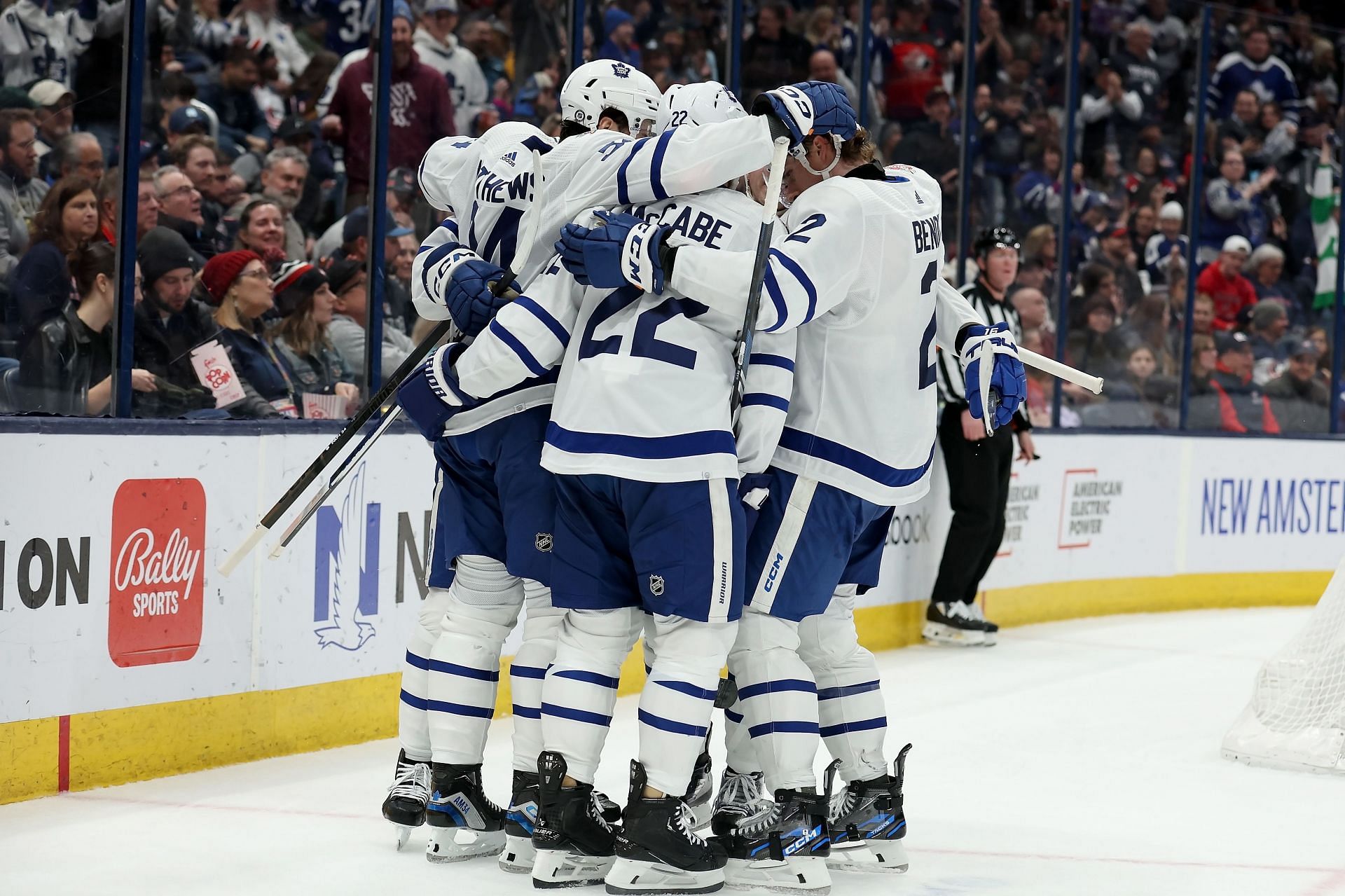 Toronto Maple Leafs v Columbus Blue Jackets