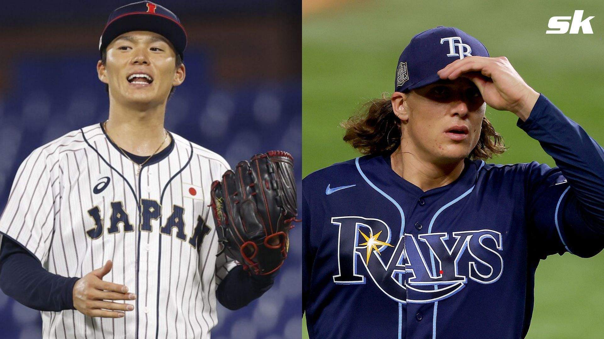 New Dodgers pitcher Tyler Glasnow had no idea he would be teammates with Yoshinobu Yamamoto in 2024