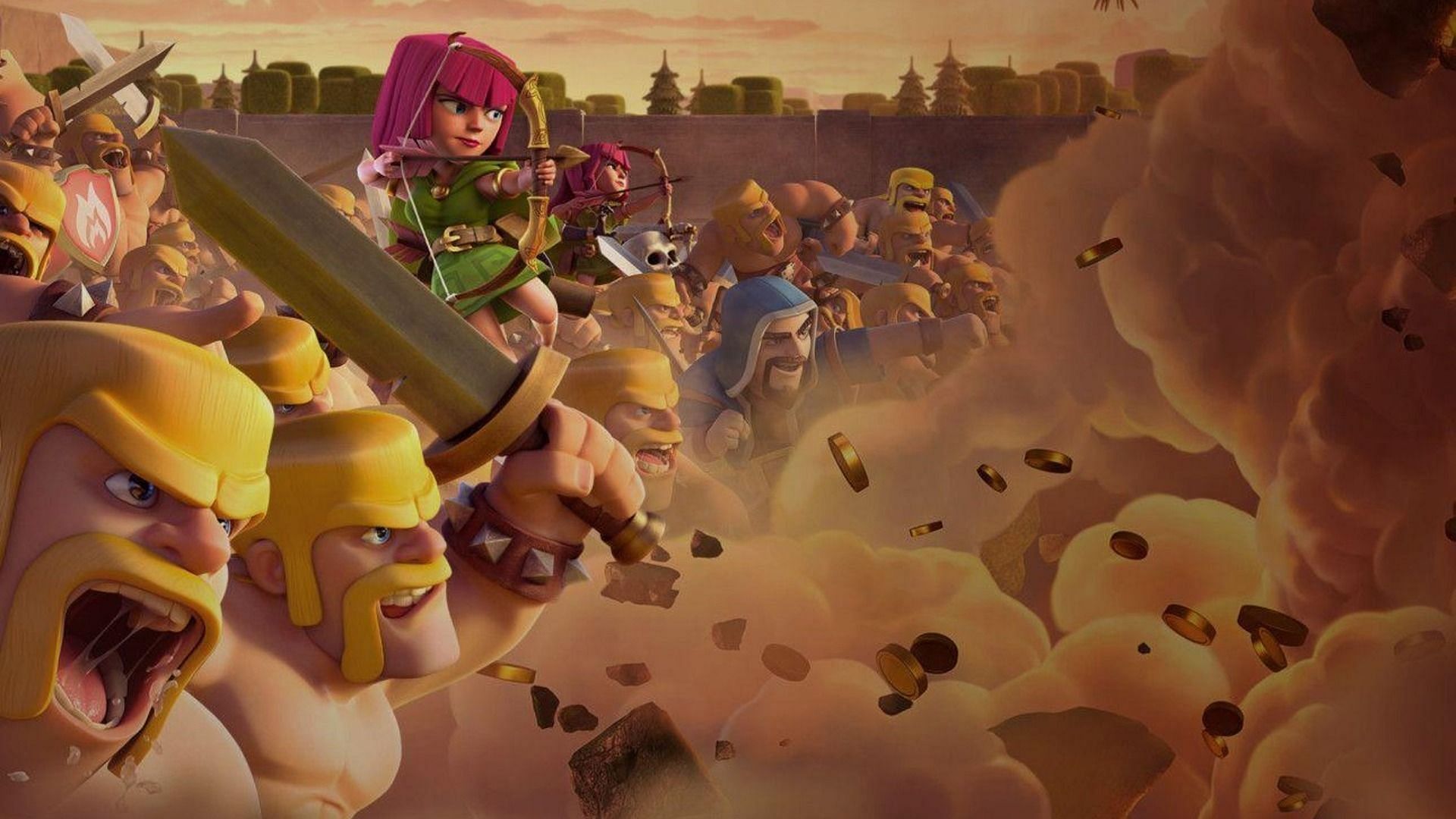HD clash of clans barbarian wallpapers | Peakpx