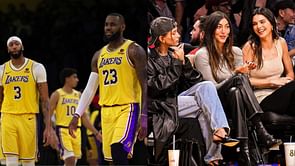 IN PHOTOS: Kendall Jenner, Hailey Bieber and Sarah Staudinger among stars spotted at LA Lakers-OKC Thunder showdown in LA