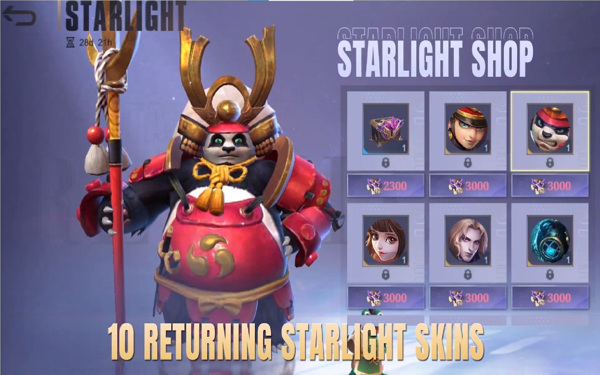 The official February Starlight Pass video teased returning skins (image via Moonton Games)