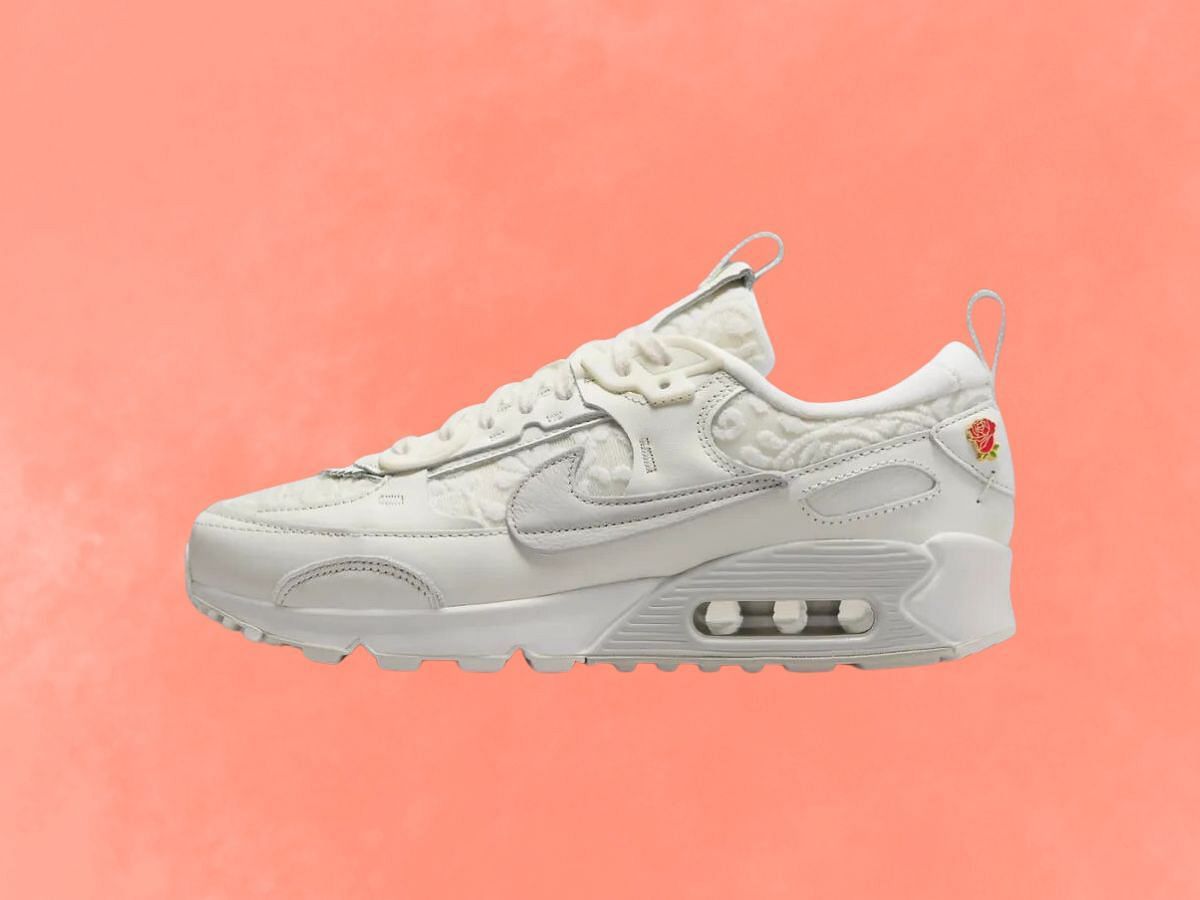Nike Air Max 90 You Deserve Flowers sneakers (Image via YouTube/@ragnoupdates)