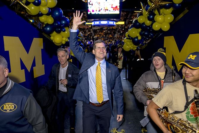"Testimony for sanctity of life": $35 million worth Jim Harbaugh makes bold statements as Michigan HC takes center stage at 'March for Life'