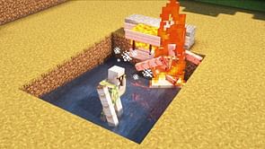 How to make iron farm in Minecraft 1.20