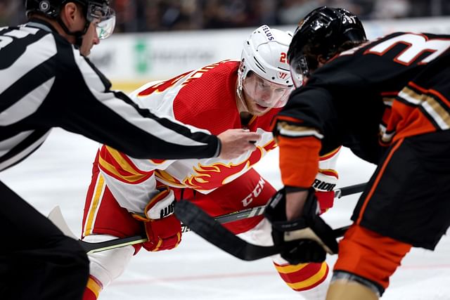 Calgary Flames v Anaheim Ducks