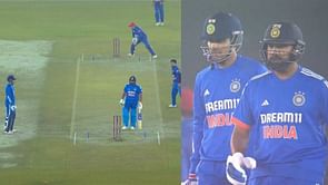 [Watch] Rohit Sharma appears livid at getting run out for a duck after miscommunication with Shubman Gill in 1st T20I vs AFG