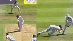 [Watch] Mohammed Siraj draws first blood as Yashasvi Jaiswal takes sensational catch to dismiss Aiden Markram in IND vs SA 2nd Test
