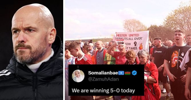 "This manager doesn’t have a clue", "We back baby" - Fans on X react to Manchester United's intriguing starting lineup vs Tottenham