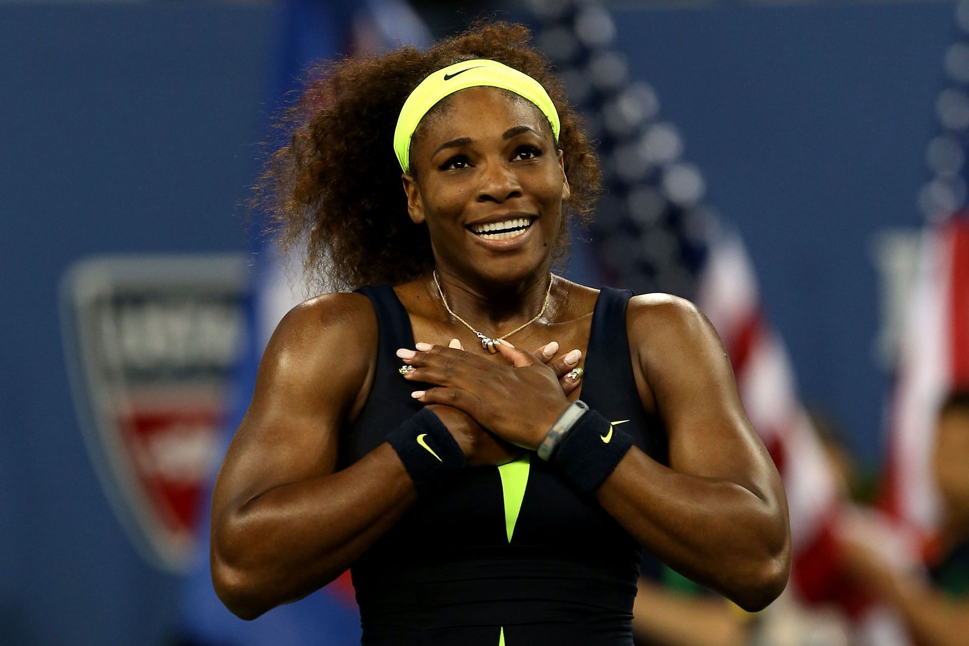 Serena Williams at the 2012 US Open - Getty Images
