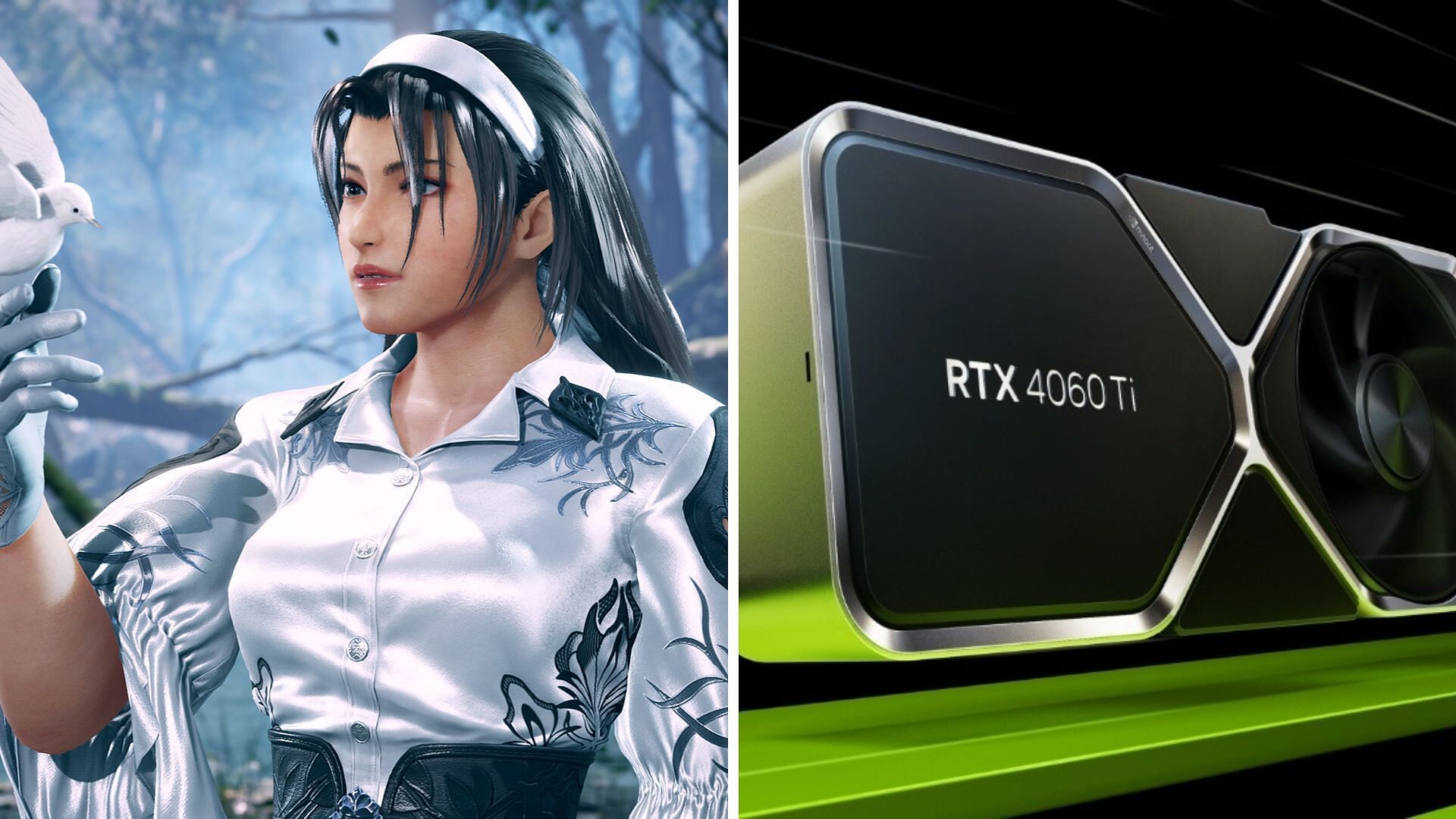 The RTX 4060 and 4060 Ti can play Tekken 8 at high resolutions and framerates (Image via Steam and Nvidia)