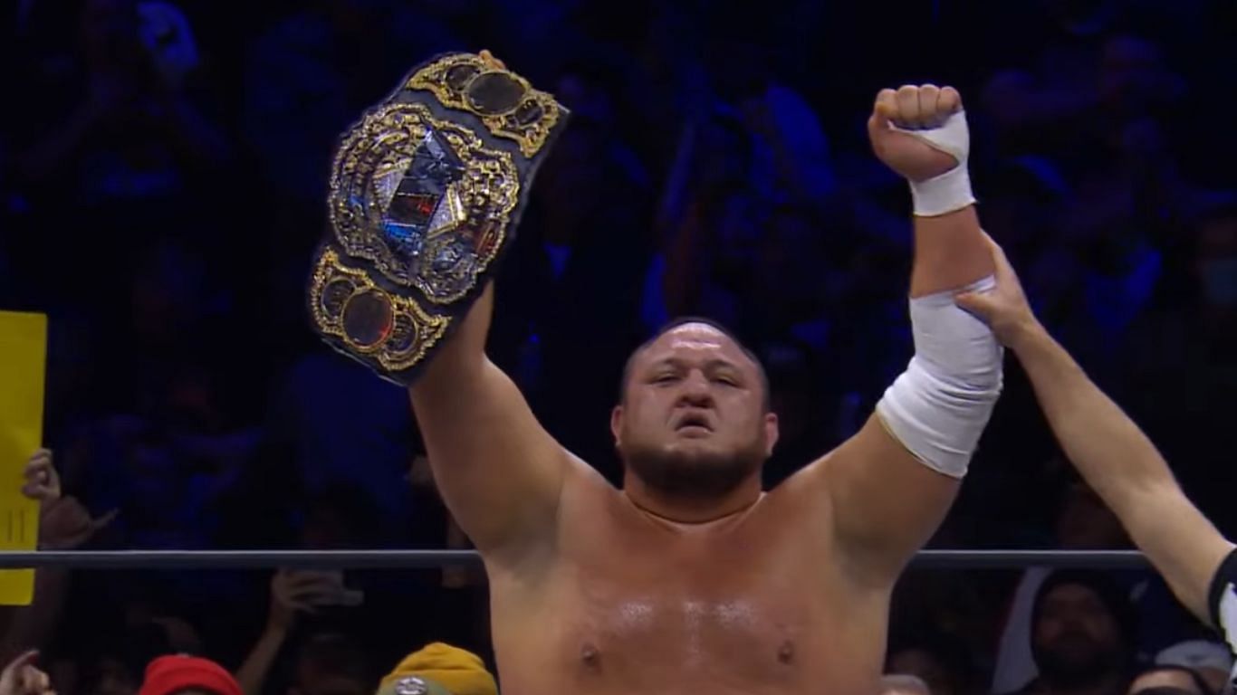 Samoa Joe defeated MJF to win the AEW World title at Worlds End PPV