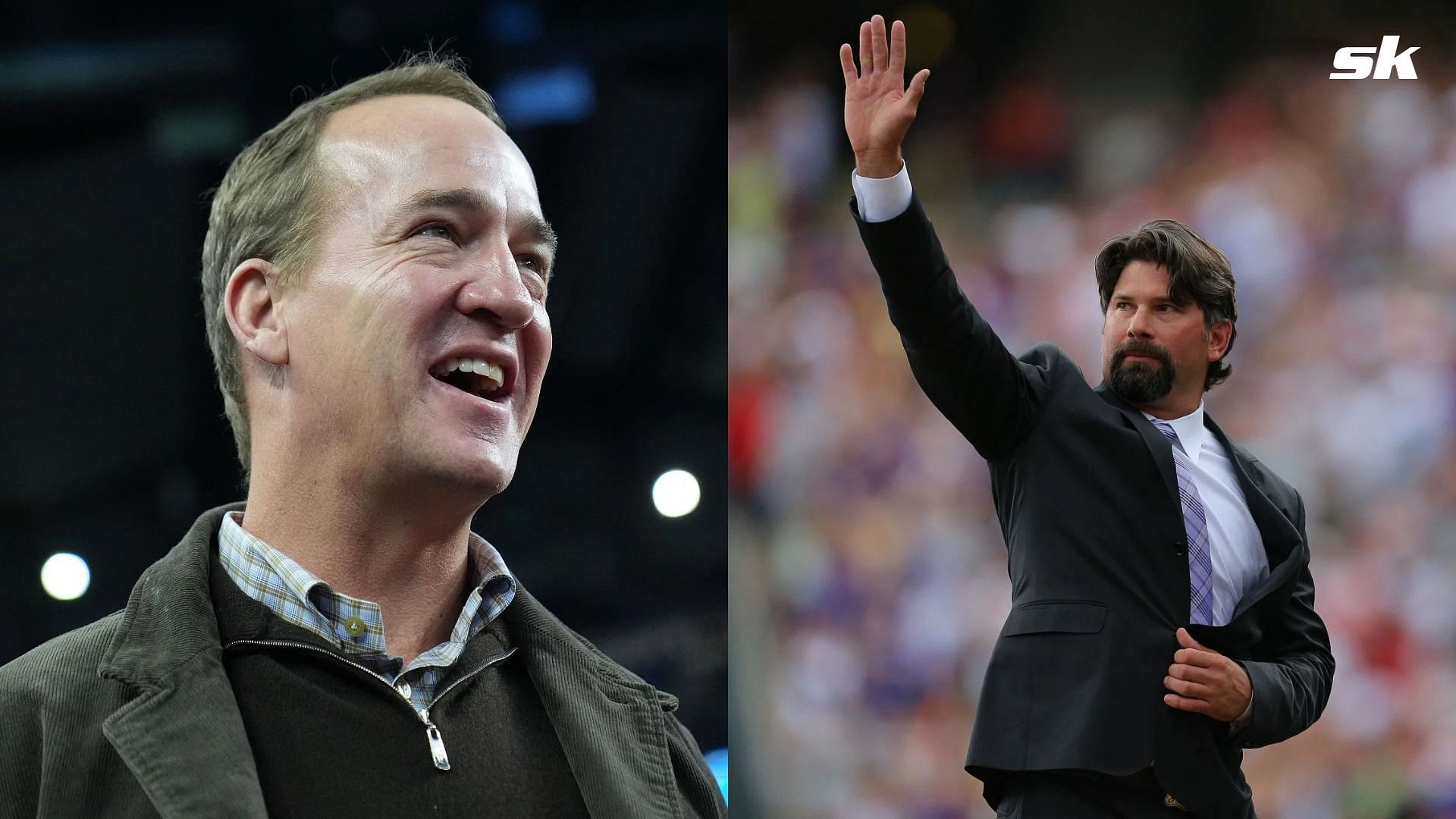 NFL Legend Peyton Manning &amp; Rockies Slugger Todd Helton