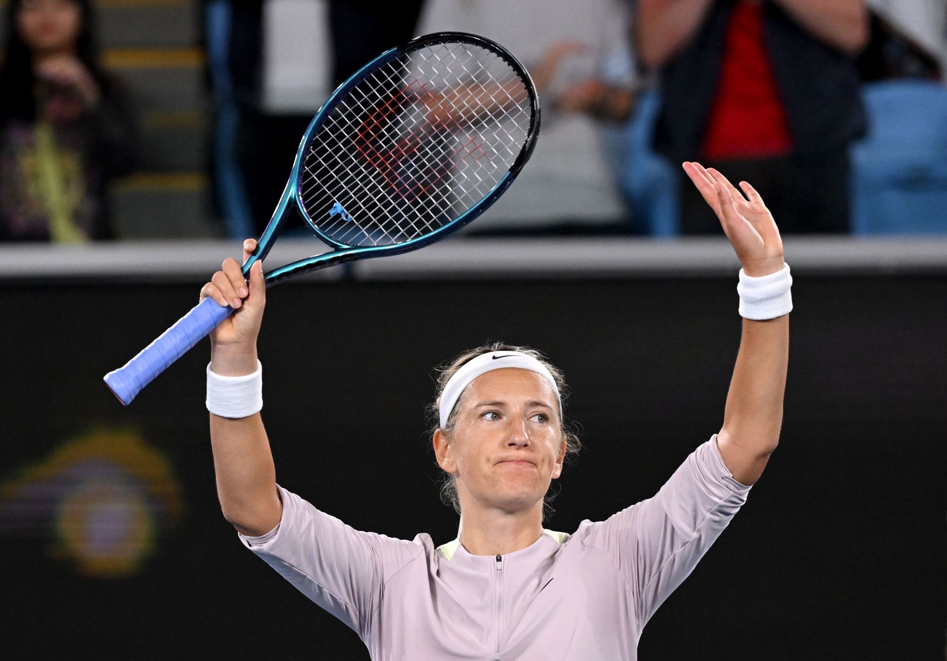 Victoria Azarenka at the 2024 Australian Open.