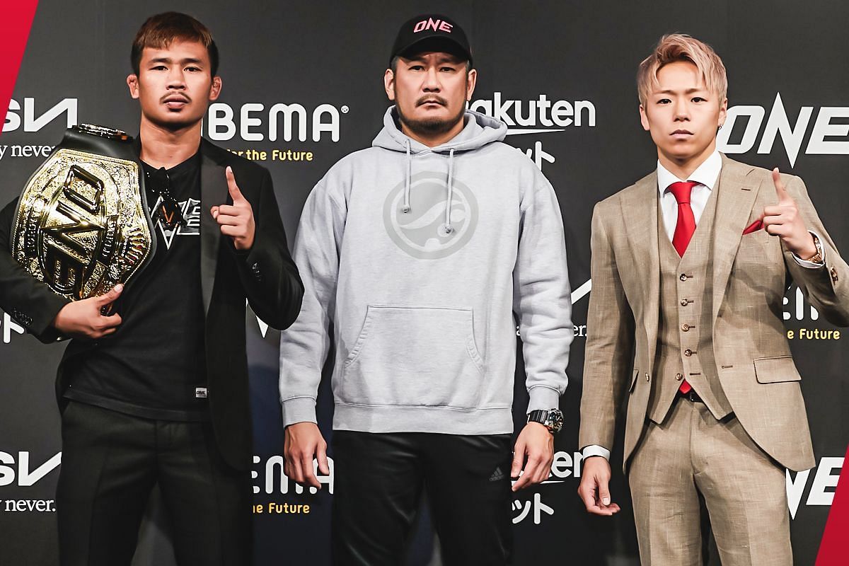 Superlek (left), Takeru (right) [Photo via: ONE Championship]