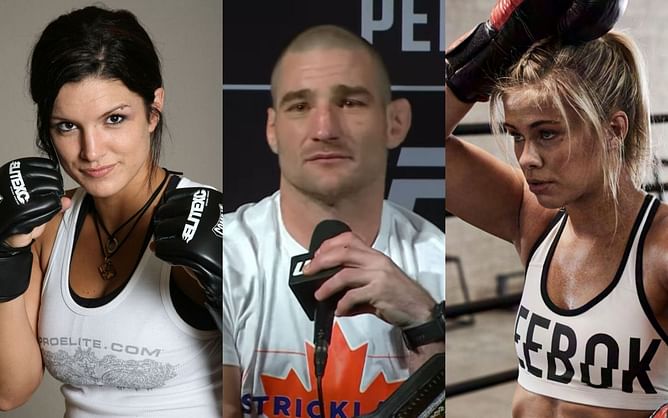 "Can we swap the co main" - Sean Strickland has request after his bring "back Paige VanZant and Gina Carano" comment catches fans' attention