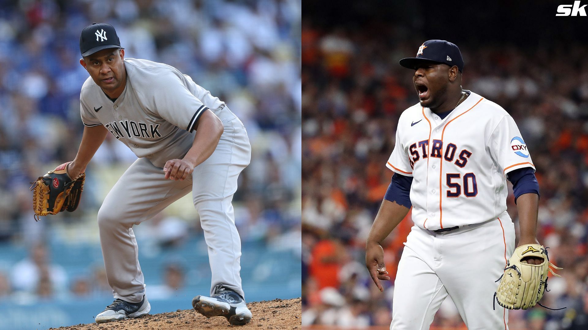 New York Yankees free agent targets Hector Neris and Wandy Peralta in action in the MLB