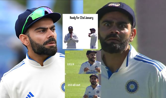 "King of facial expressions"- Top 10 funny Virat Kohli memes from day 1 of 2nd IND vs SA Test in Cape Town