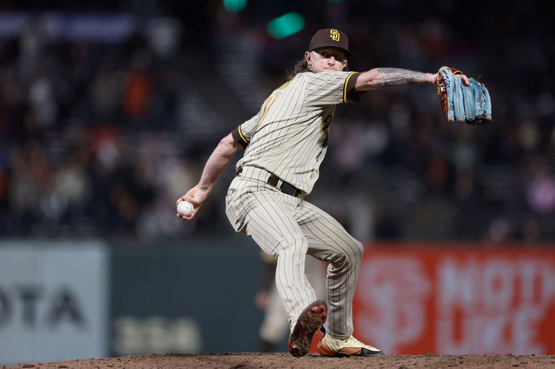 Josh Hader of the San Diego Padres