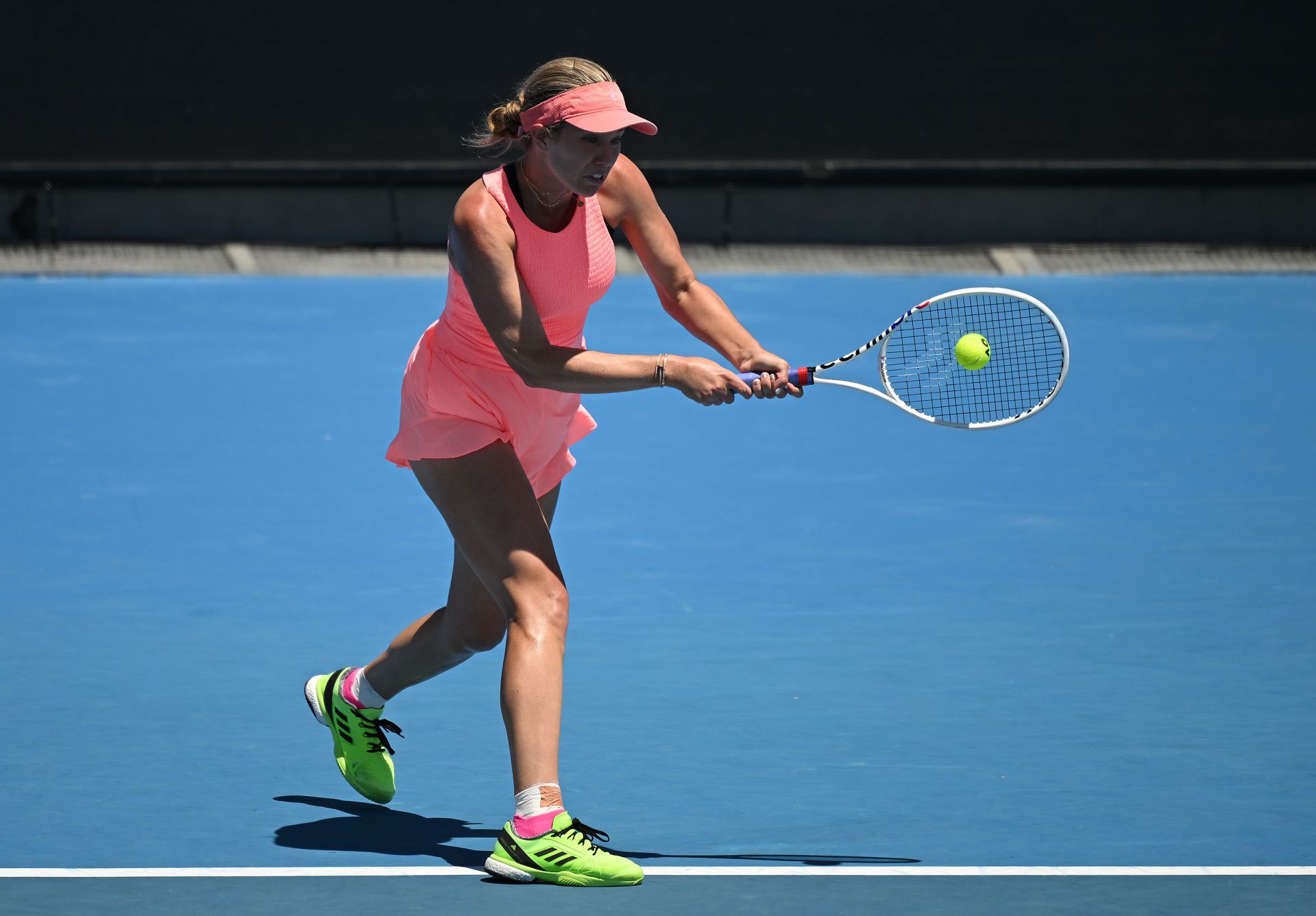 Danielle Collins at the 2024 Australian Open.