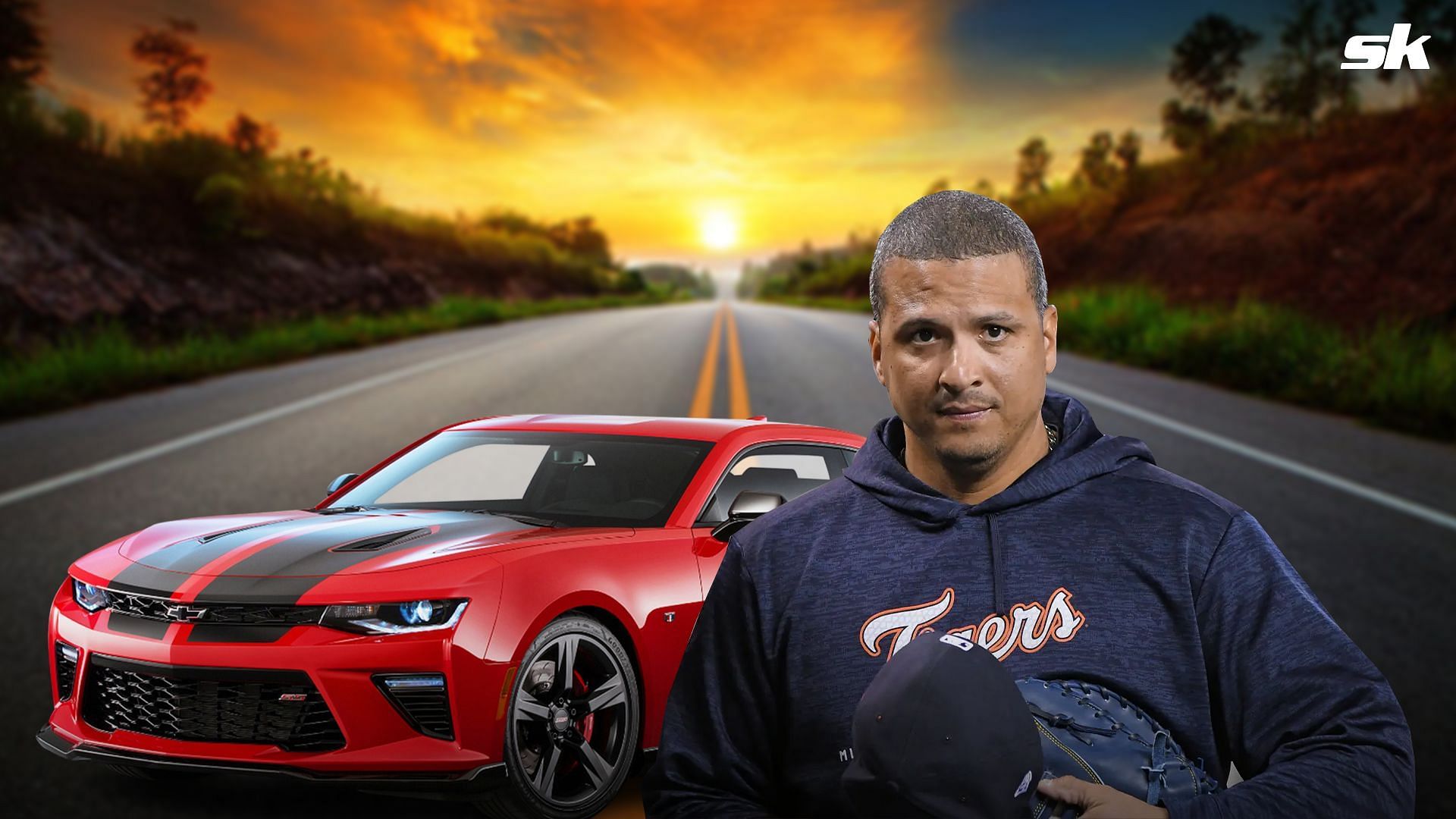 Victor Martinez rewarded himself with a slick Camaro in 2011