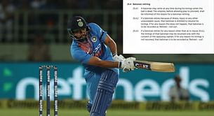 Rohit Sharma retired controvsersy - Looking at what the rule says