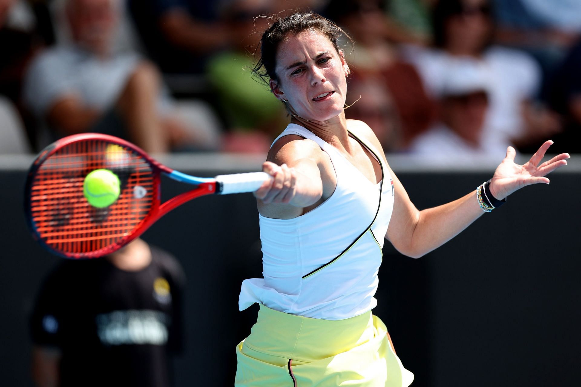 Emma Navarro at the 2024 Women's ASB Classic in New Zealand - Getty Images