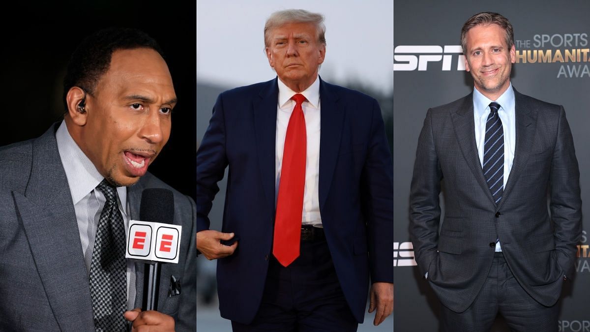 Fans roast Stephen A Smith over bold claim to take on Donald Trump in Presidential debate