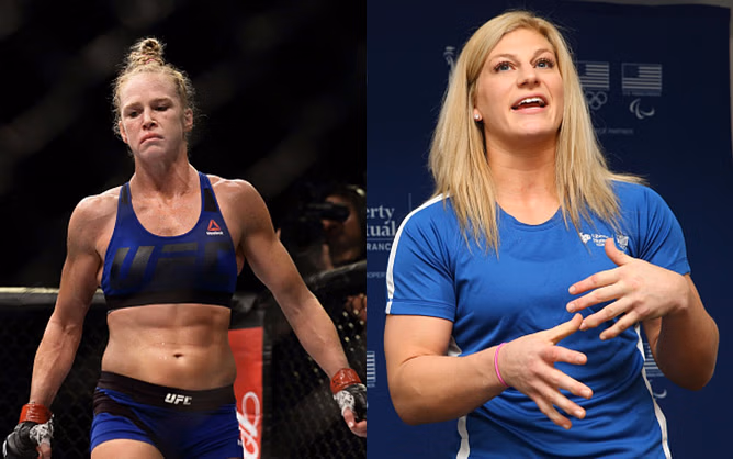 Holly Holm answers if she would still accept the fight if Kayla Harrison fails to make 135 pounds at UFC 300