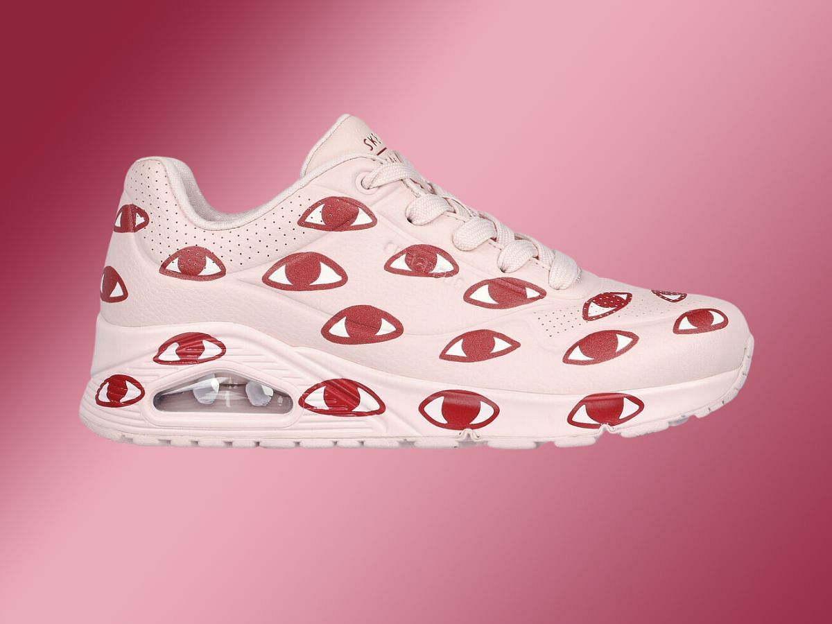 Ricardo Cavolo &ldquo;Many eyes&rdquo; sneakers (Image via Skechers)