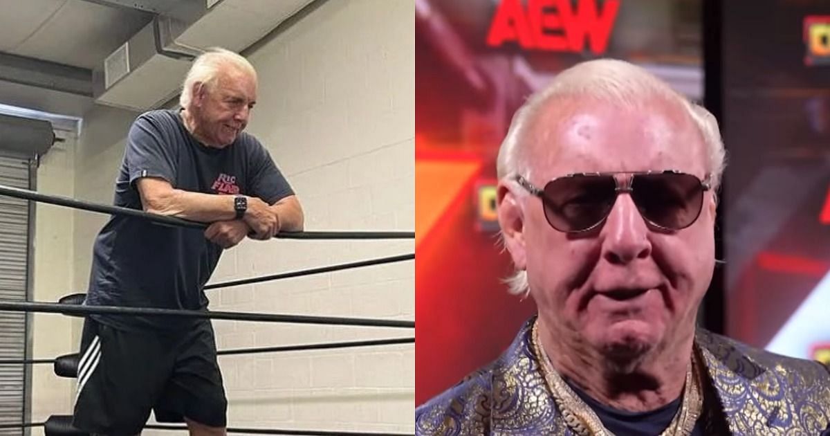 Ric Flair signed with AEW in 2023