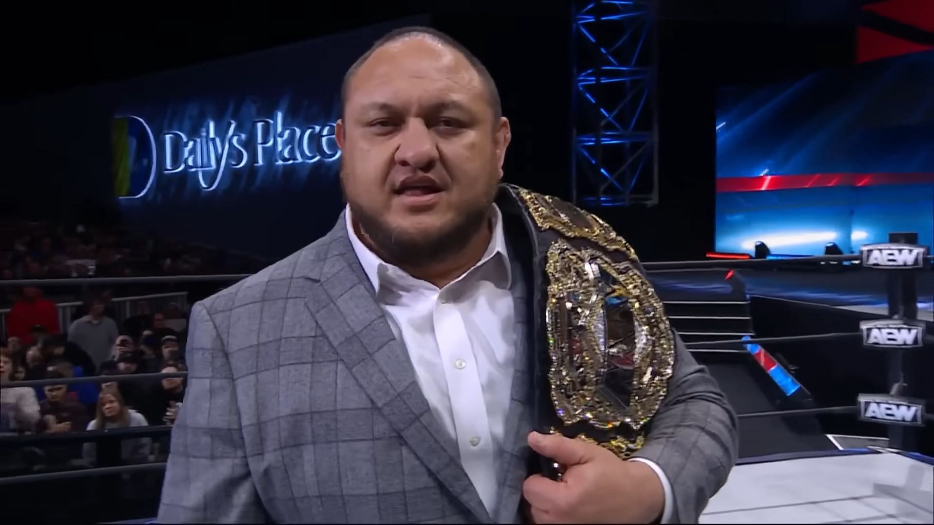 Samoa Joe is the reigning AEW World Champion