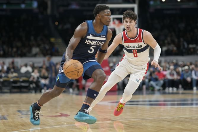 After breaking Wizards curse, Anthony Edwards echoes Michael Jordan ad while hinting at sneaker superstition