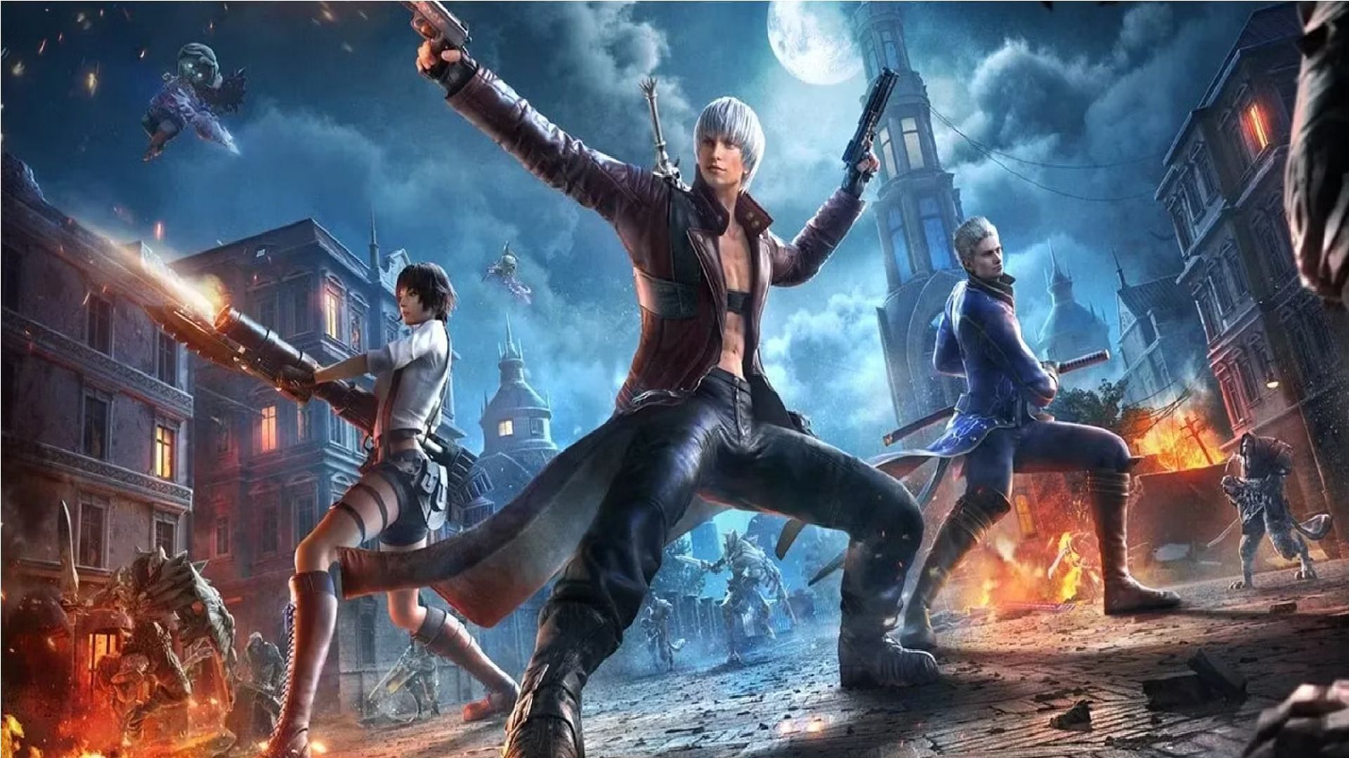 Devil May Cry Pinnacle of Combat. Devil May Cry 3 Pinnacle of Combat. DMC Devil May Cry Peak of Combat. Devil May Cry mobile.