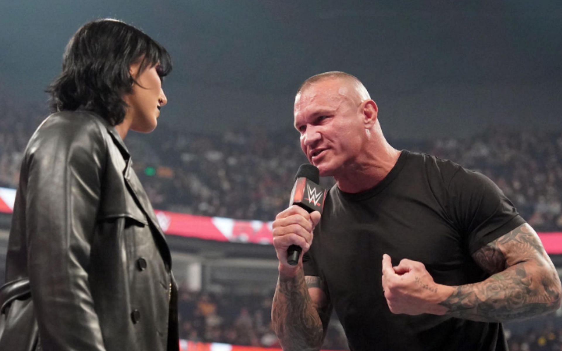 Rhea Ripley confronted Randy Orton on the RAW after Survivor Series WarGames (Image source: WWE)