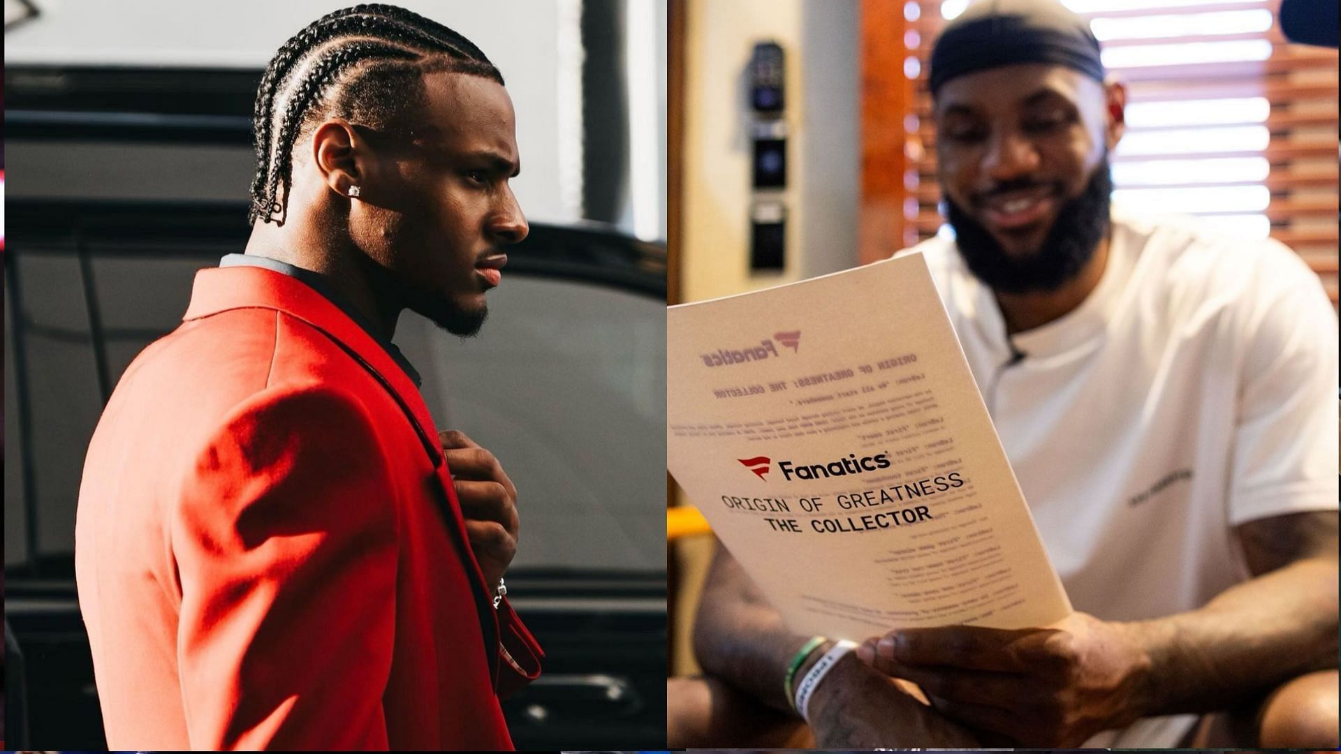 USC star, Bronny James and his father, LeBron James