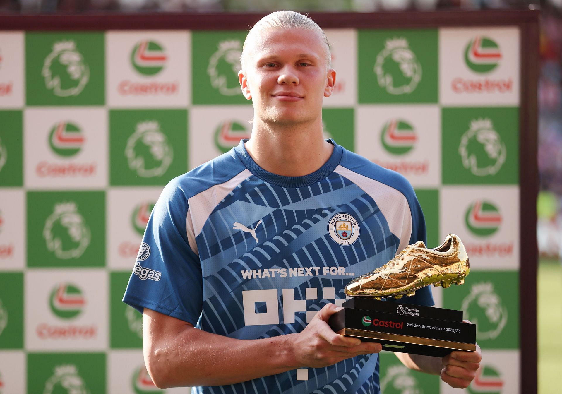 Erling Haaland won the 2022-23 Golden Boot with 36 goals in 35 games.