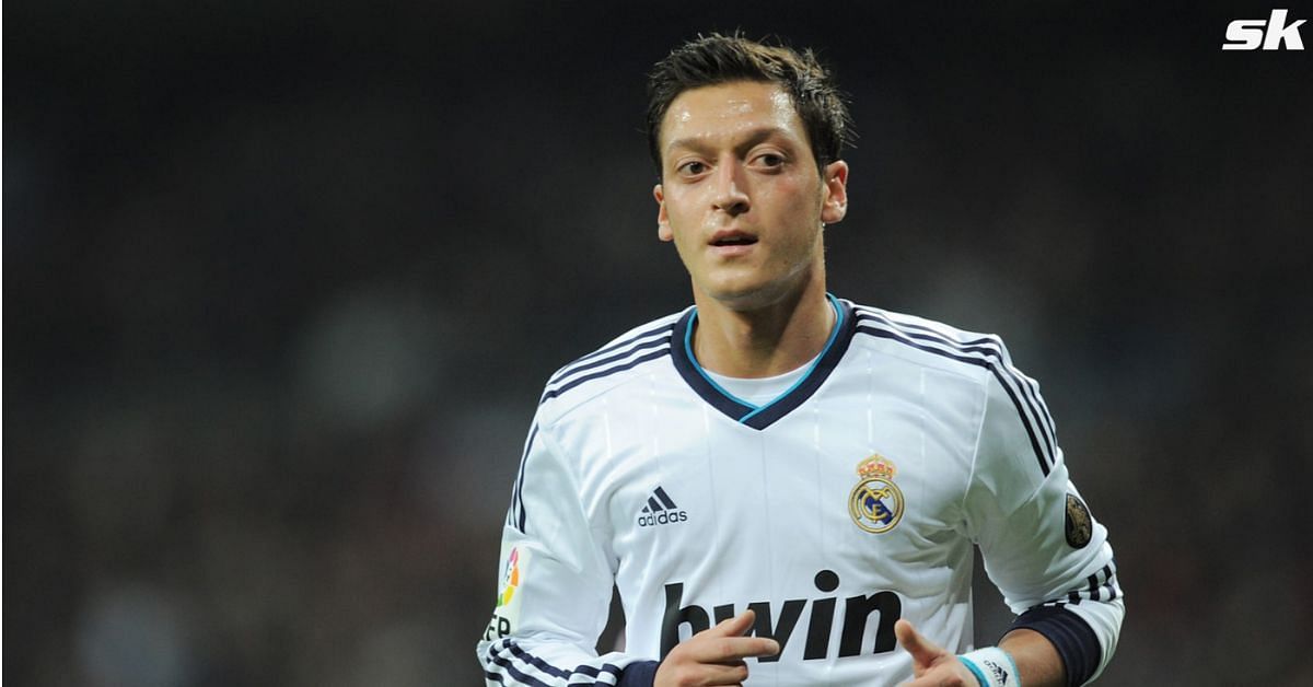 Mesut Ozil played for Real Madrid 159 times between 2010 and 2013.