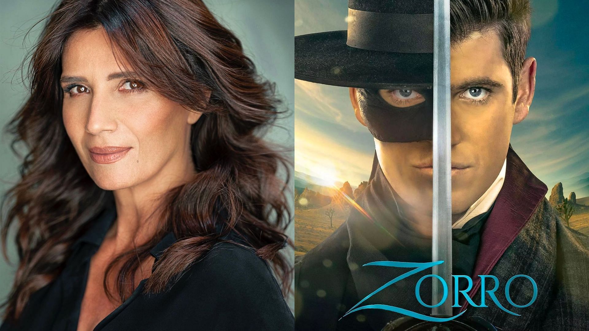 (L) Elia Galera is cast as Lucia in the 2024 Spanish series (R) Zorro on Amazon Prime (Images via Instagram/@eliagalera and IMDb)