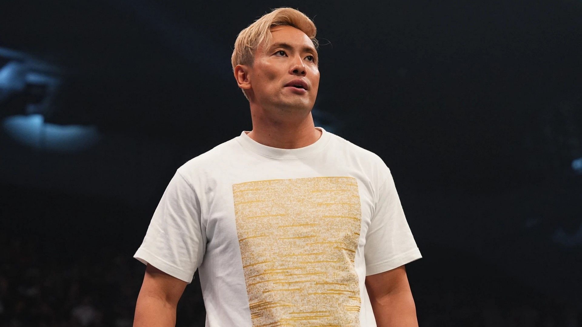 Kazuchika Okada stands tall in the ring on AEW Dynamite