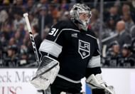 David Rittich of the NHL's Los Angeles Kings