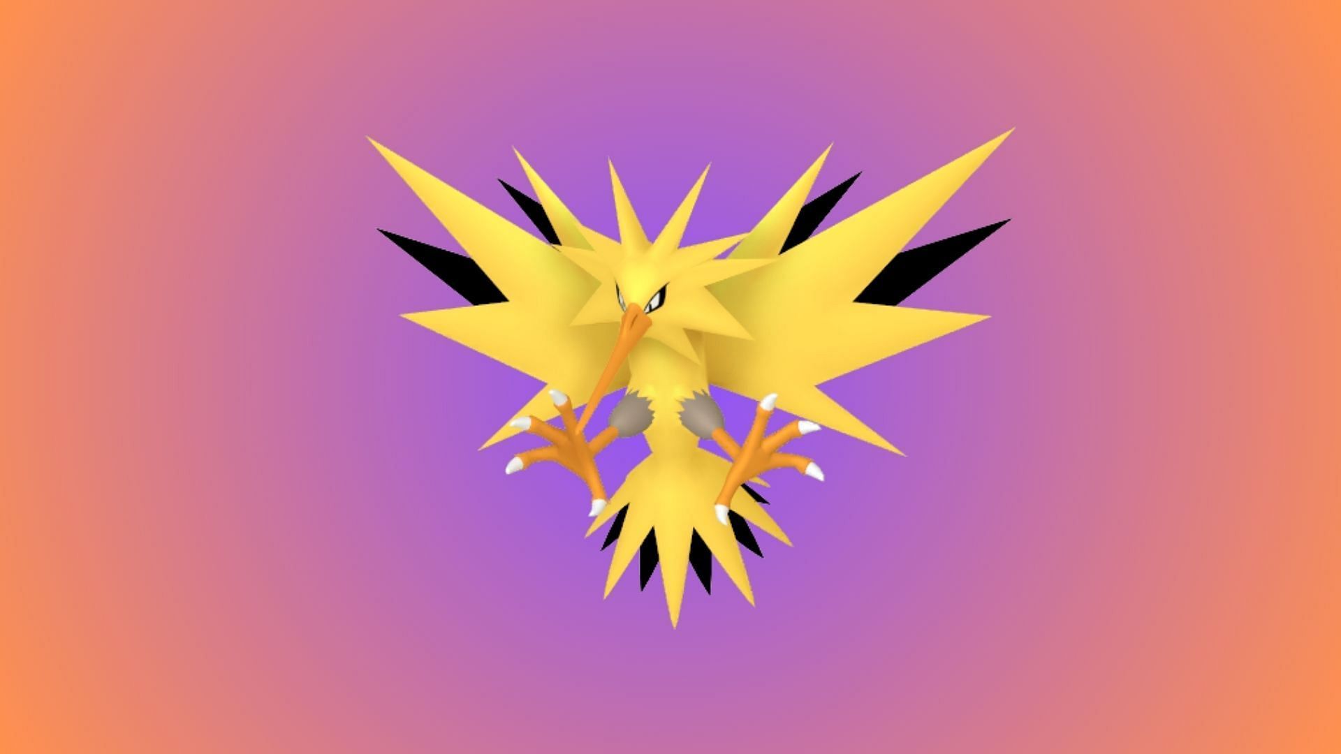 Shadow Zapdos stats (Image via The Pokemon Company)