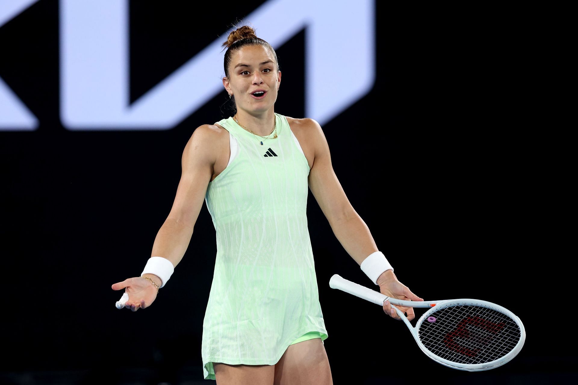 Maria Sakkari at the 2024 Australian Open