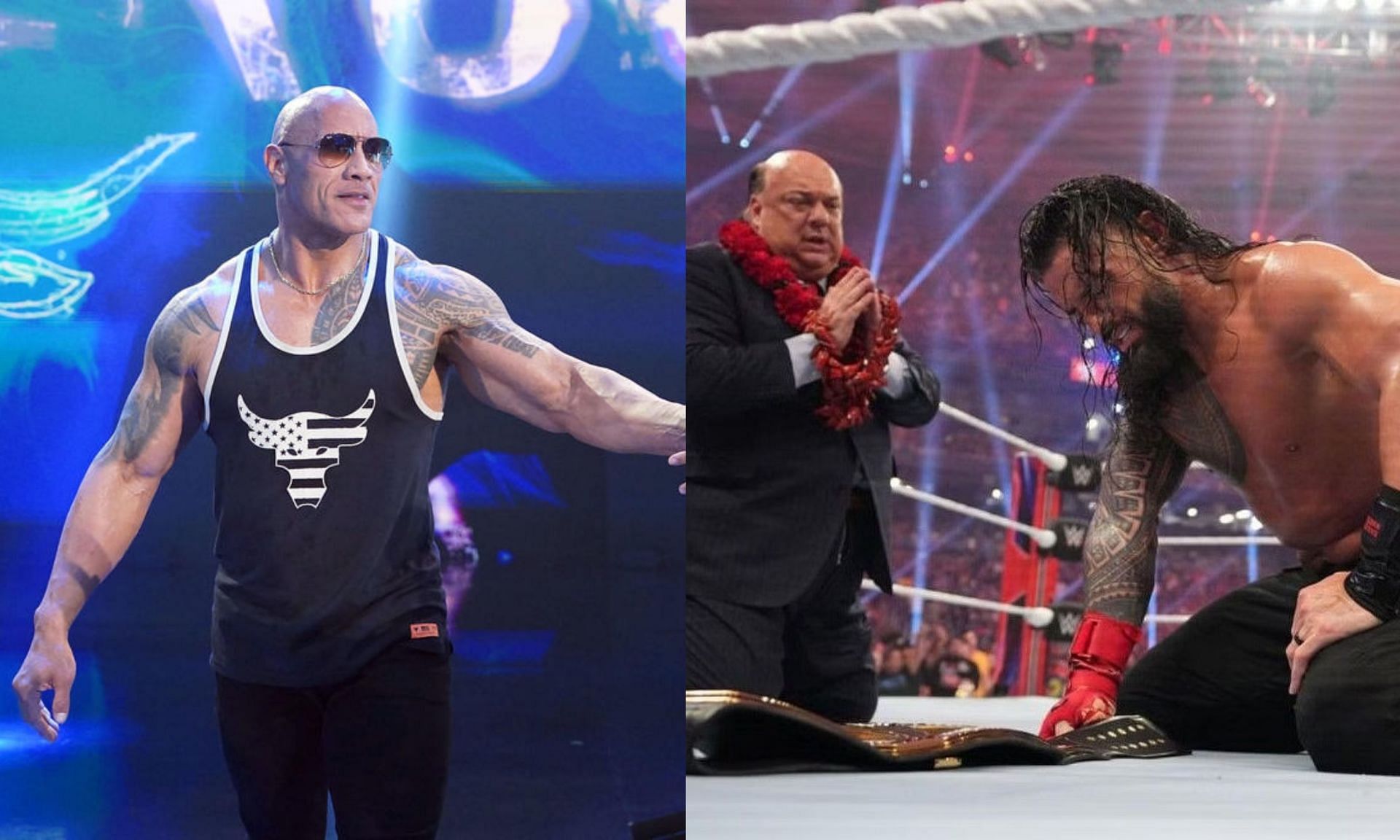 WWE दिग्गज द रॉक vs रोमन रेंस मैच पर अपडेट 