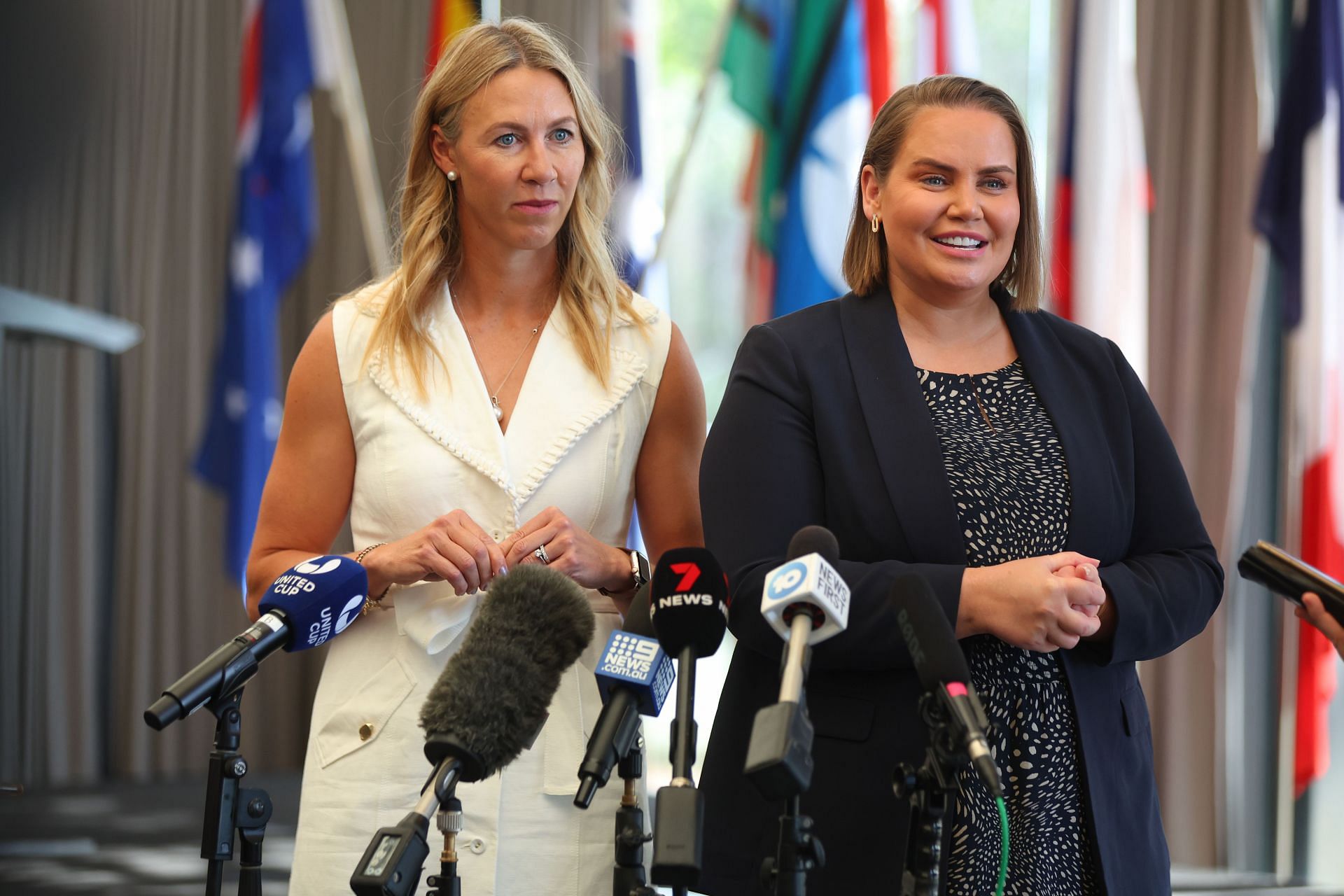 Jelena Dokic at the 2024 United Cup